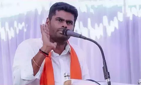 BJP State president K Annamalai (File)
