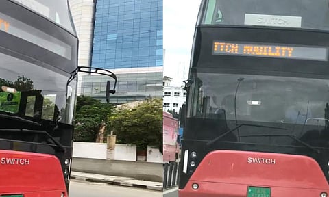 New electric double-decker buses